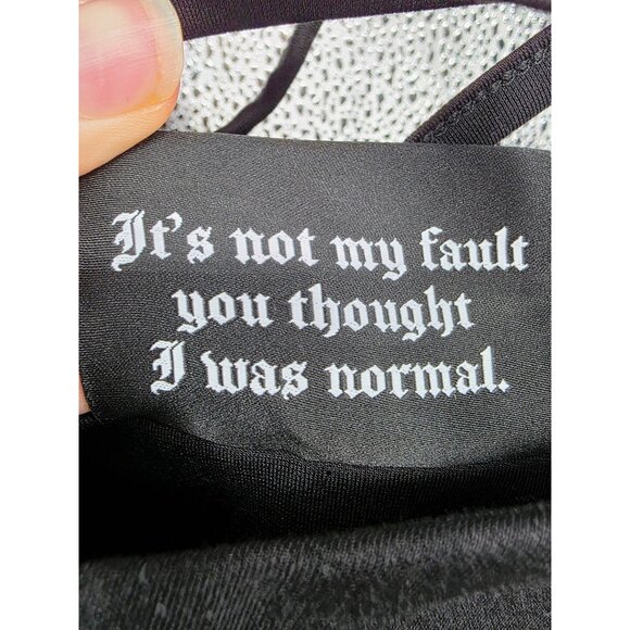 Killstar Black Cage Cutout Long Sleeve Gothic Top Xl - Picture 5 of 10